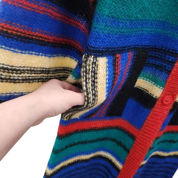 Renee Tener for Outlander Long Cardigan Small Mohair Wool Sweater Vintage RARE - Picture 3 of 8